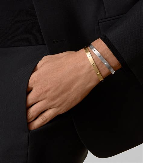 cartier bracelet love men|cartier love bracelet men price.